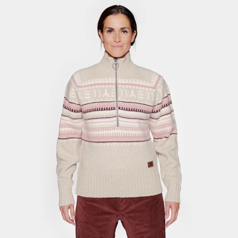 Elevenate Davos Zip Knit Womens image number 0